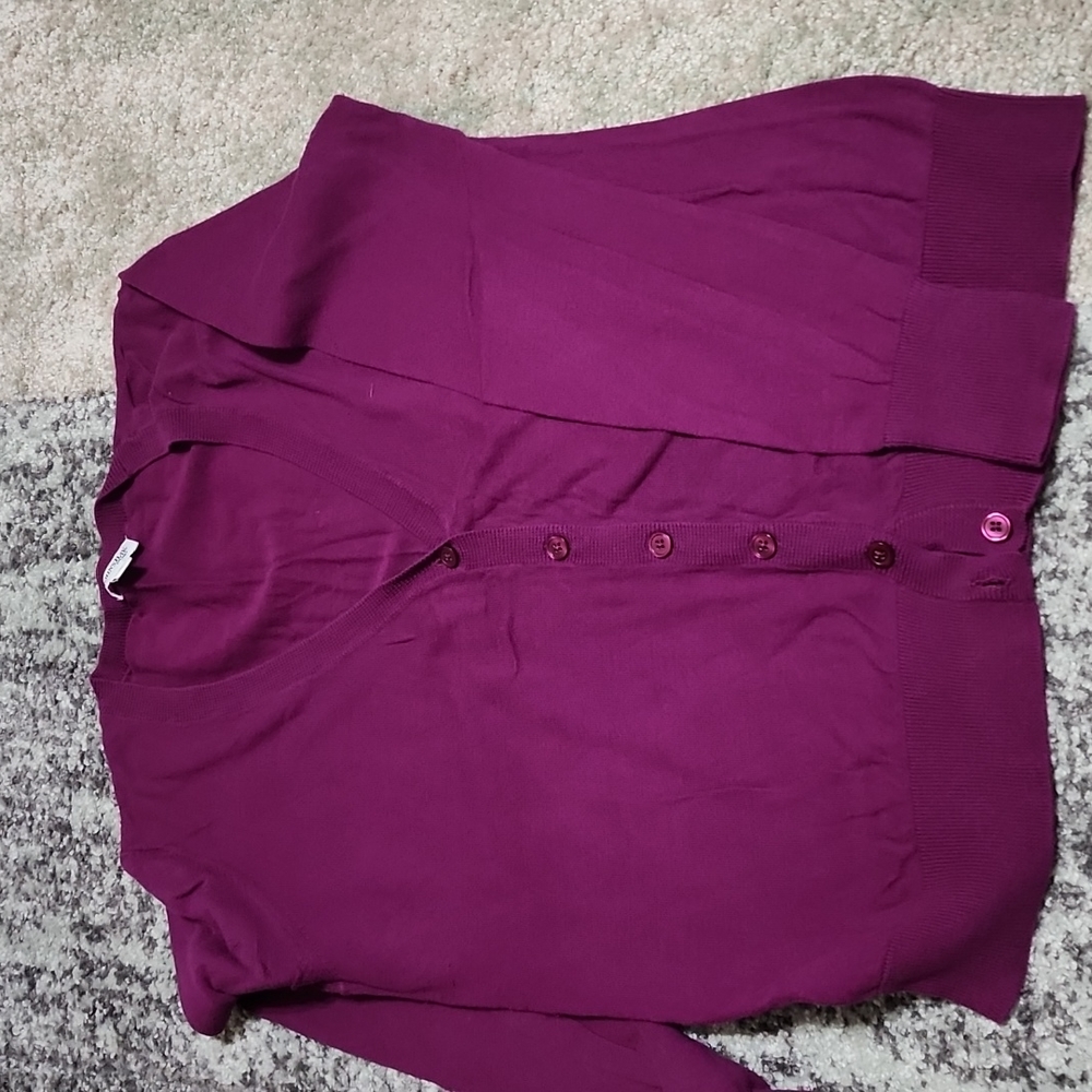V-neck cardigan XL